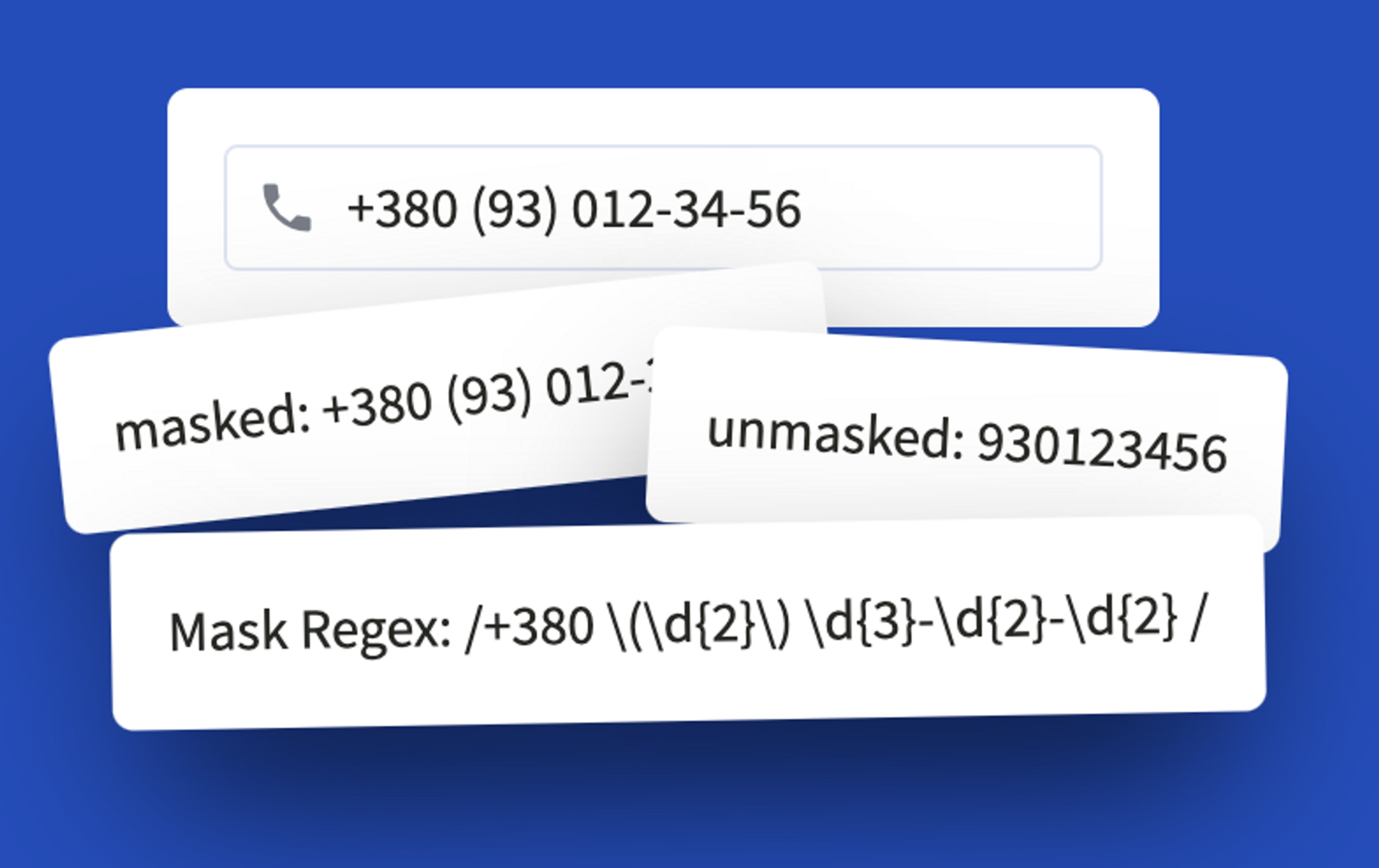 Vuestic UI 1.10 input mask example